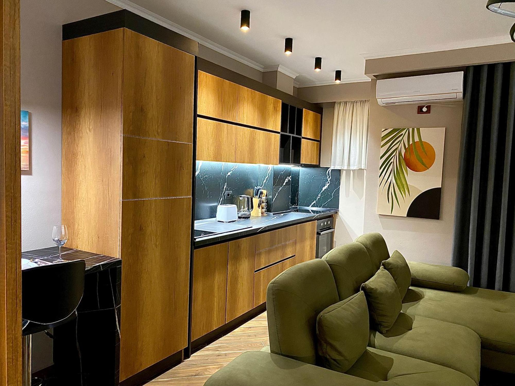 Eka Luxury Beachfront One-bedroom Leilighet Vlorë